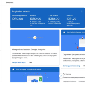 Adsense Fresh Domain com
